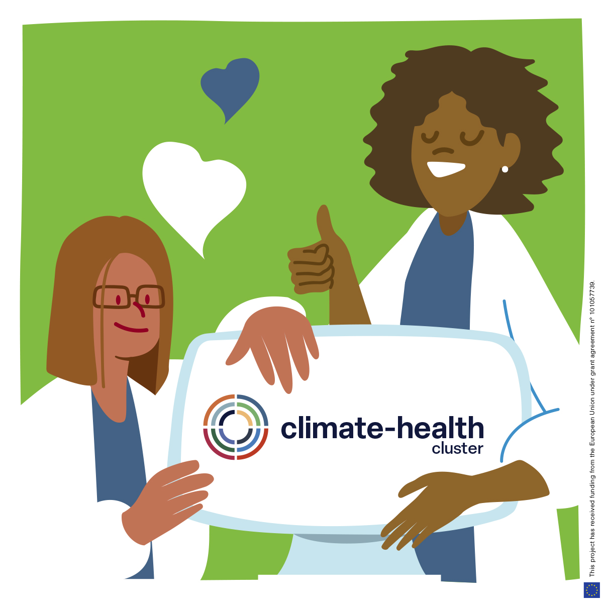 Climate-Health Cluster website release artwork
